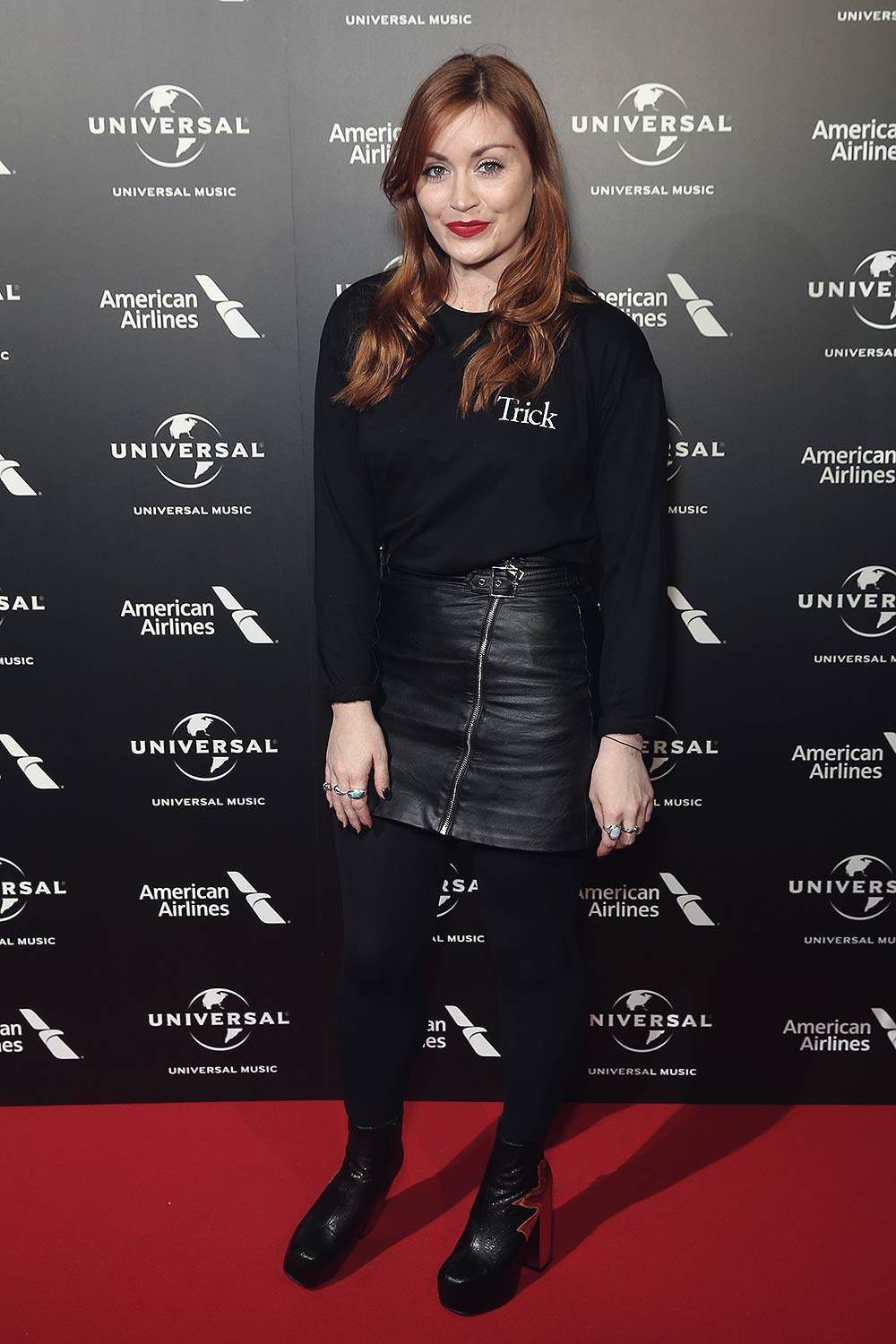 Arielle Free attends the Universal Music pre-BRIT Award party
