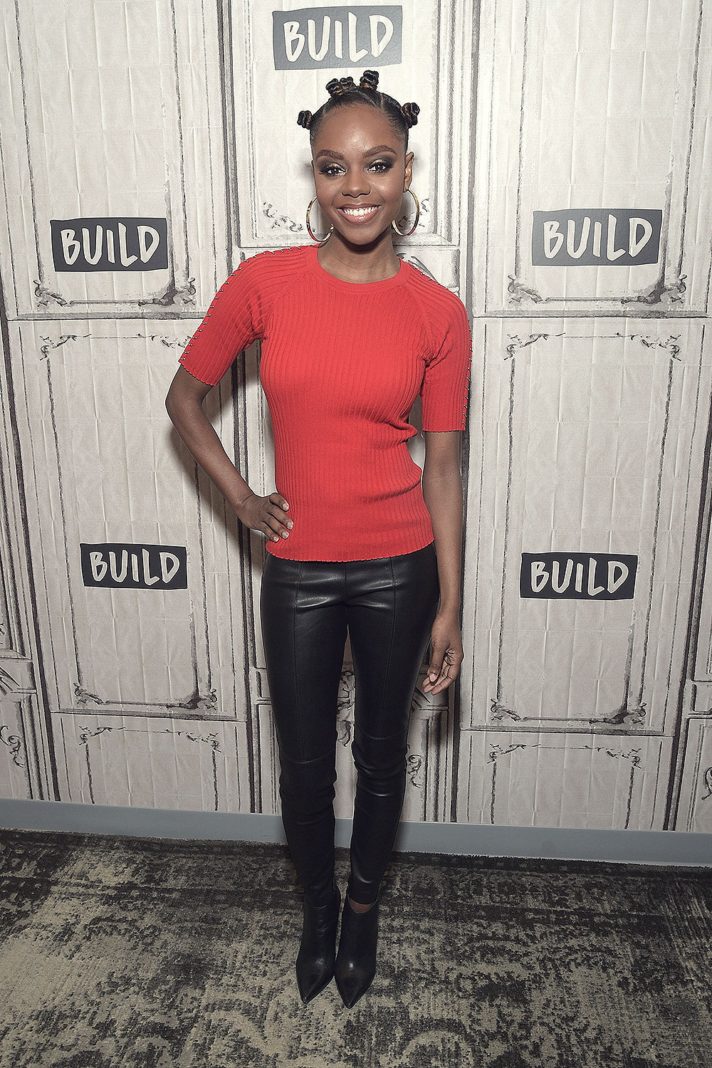 Ashleigh Murray attends Build Series at Build Studio