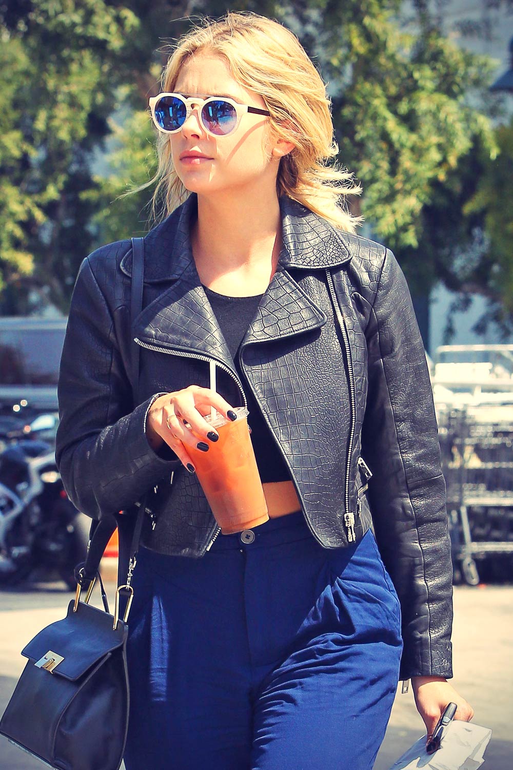 Ashley Benson out getting some snacks in Beverly Hills