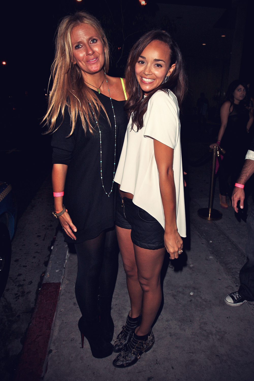 Ashley Madekwe at parties at Bootsy Bellows nighclub