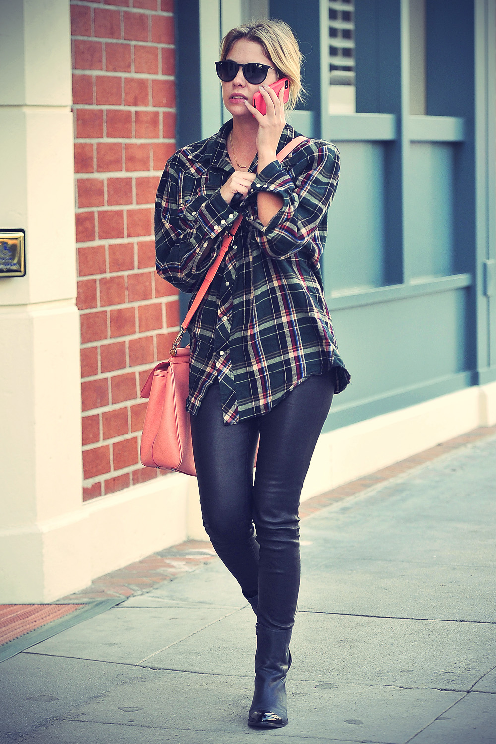 Ashley Benson shopping in Beverly Hills