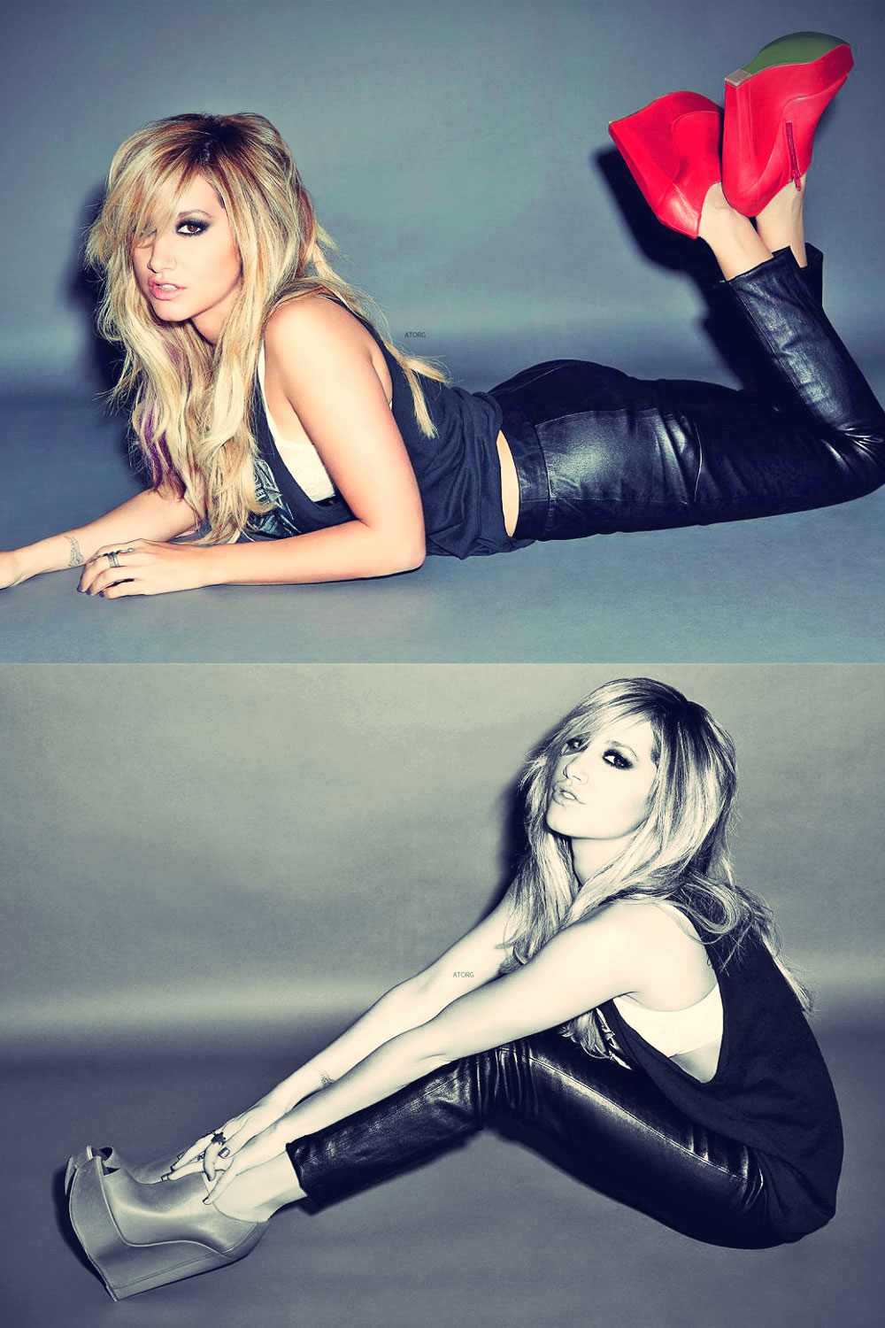 Ashley Tisdale on the Cover of Icon Magazine