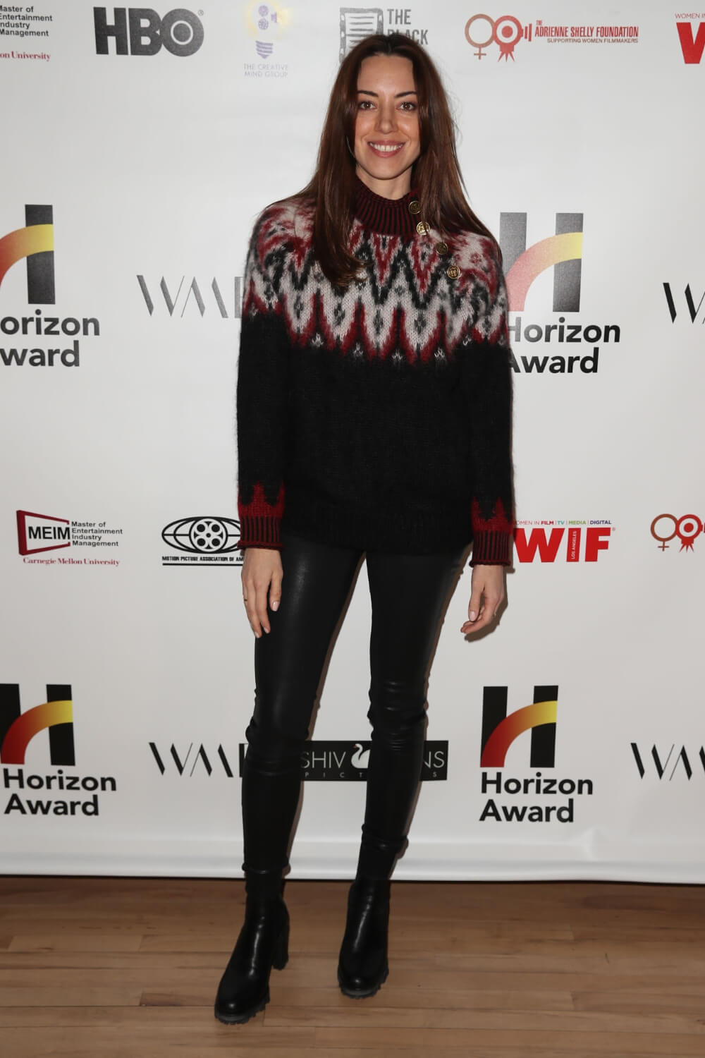 Aubrey Plaza attends 6th Annual Horizon Award