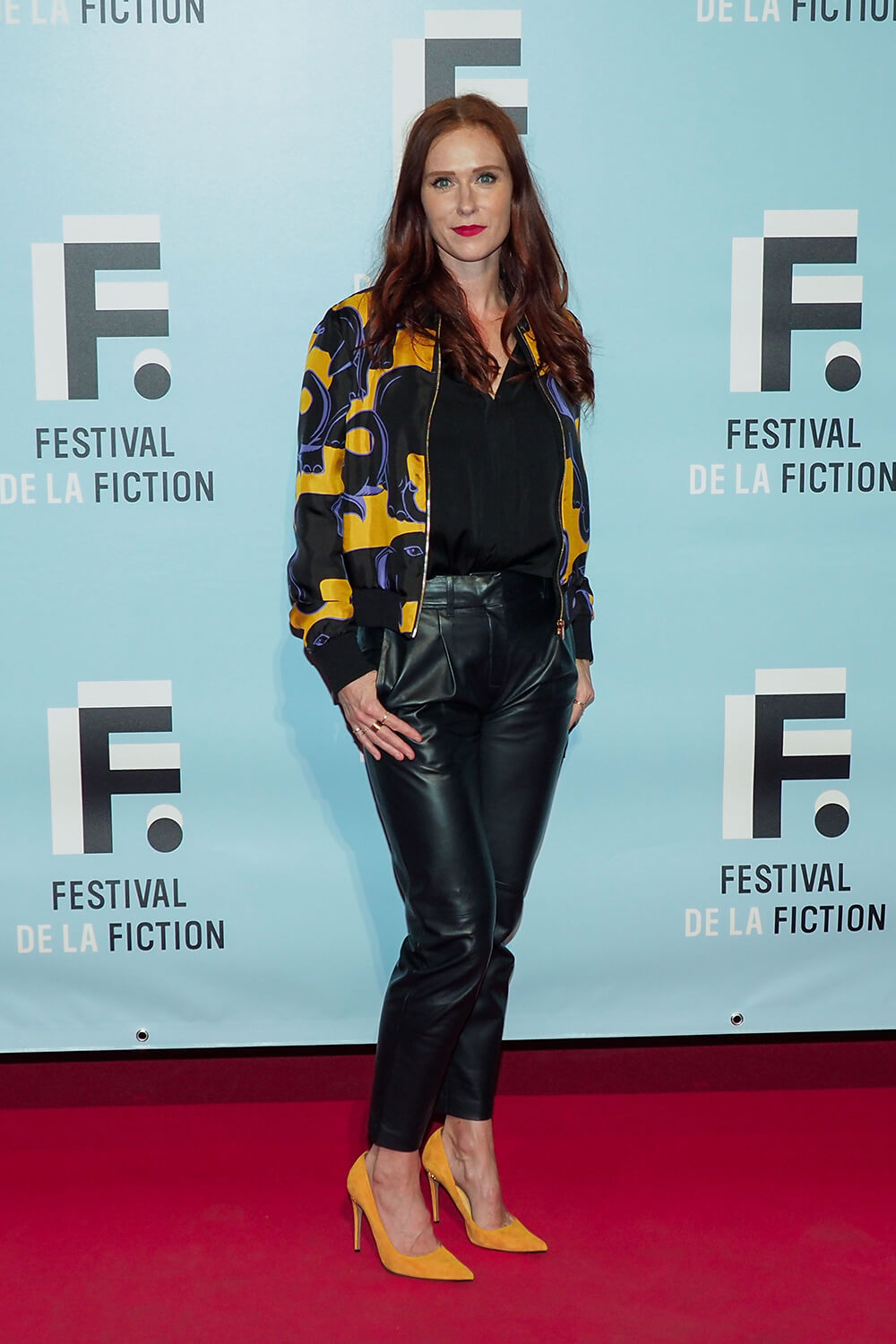 Audrey Fleurot attends 21th Festival of TV Fiction