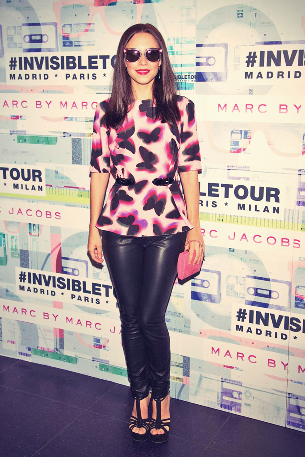 Aura Garrido attends the Marc By Marc Jacobs eyewear collection