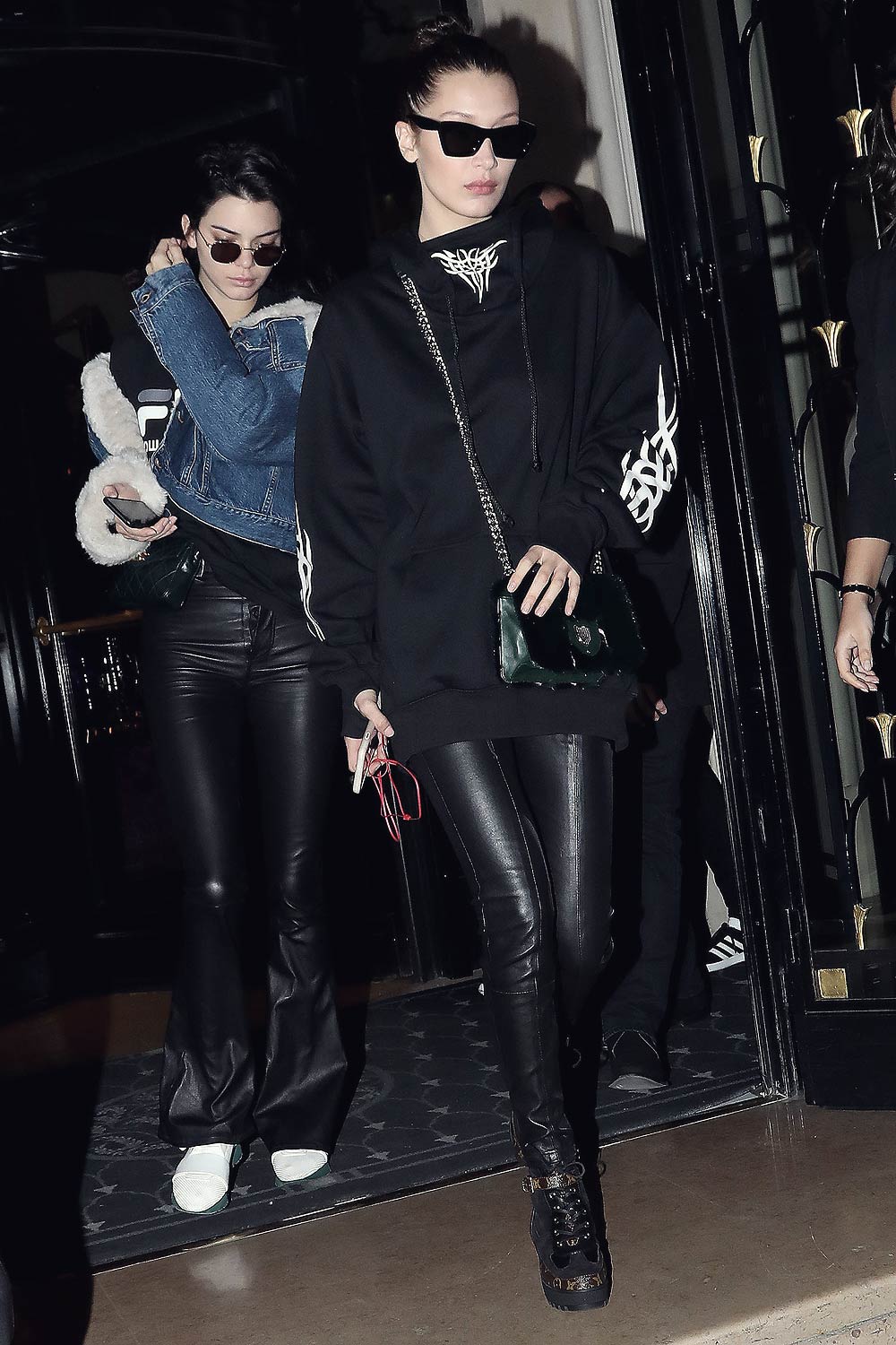 Bella Hadid & Kendall Jenner out in Paris