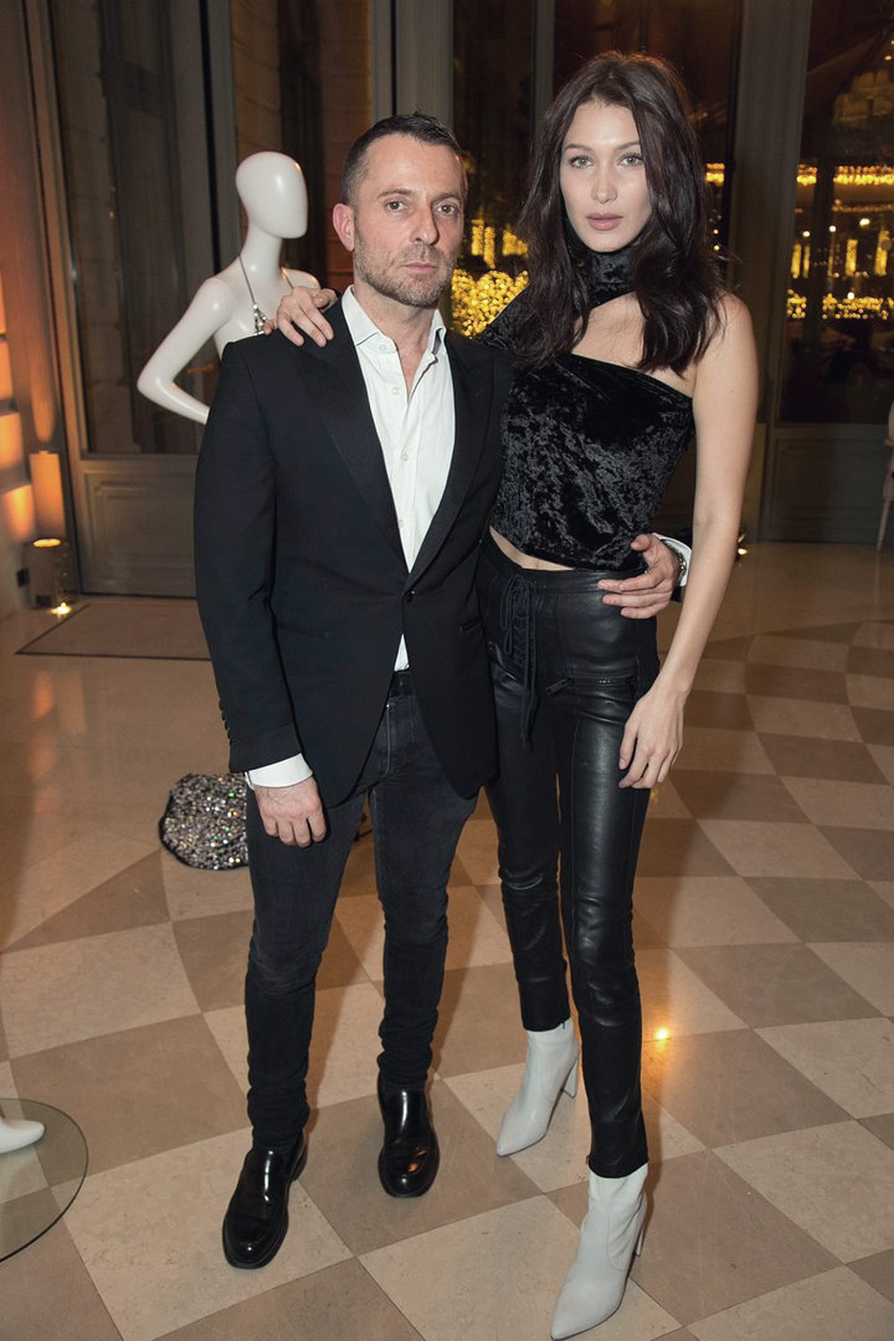 Bella Hadid attends Swarovski Celebrates 10 Seasons X Alexandre Vauthier
