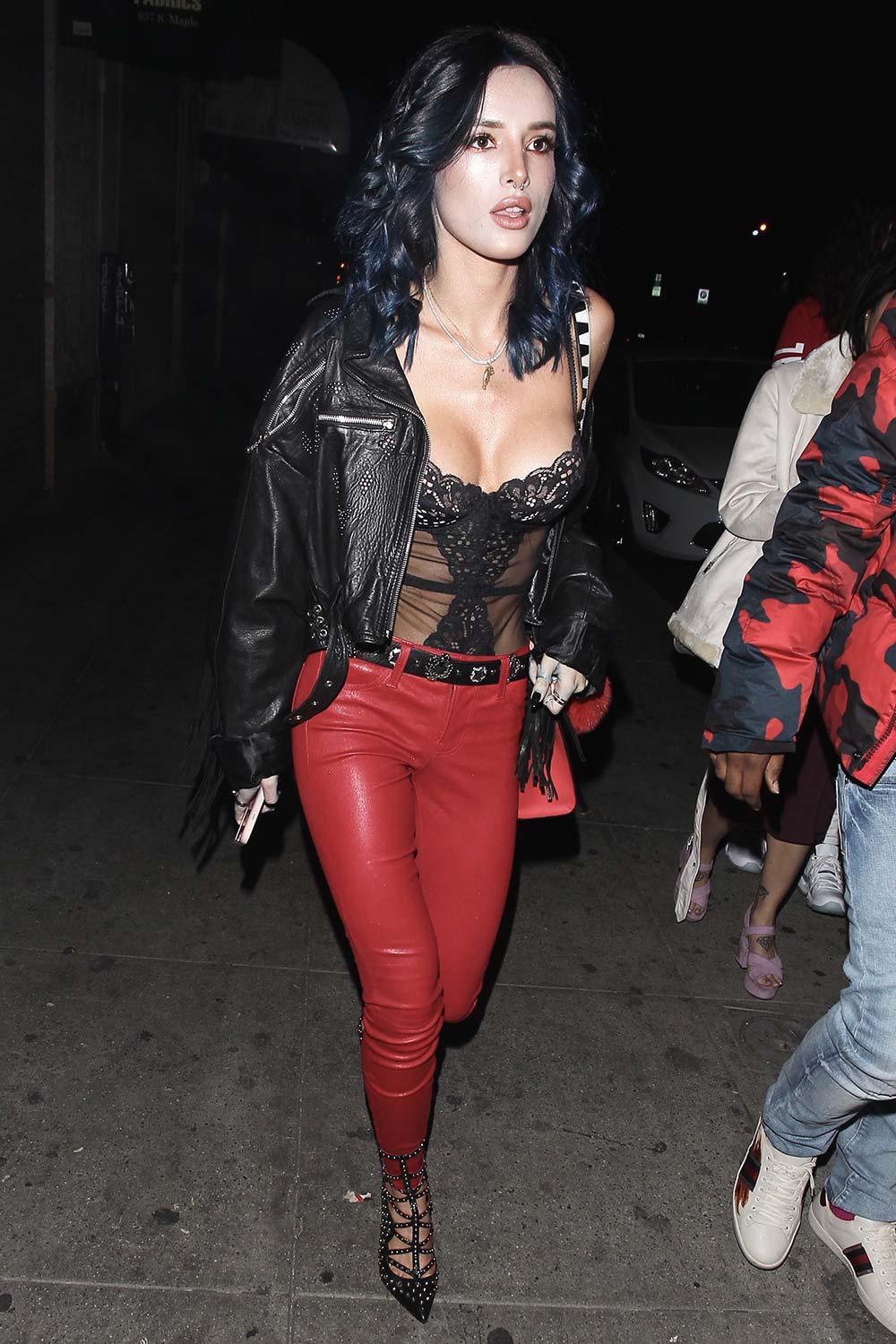 Bella Thorne attends Rae Sremmurd’s birthday party