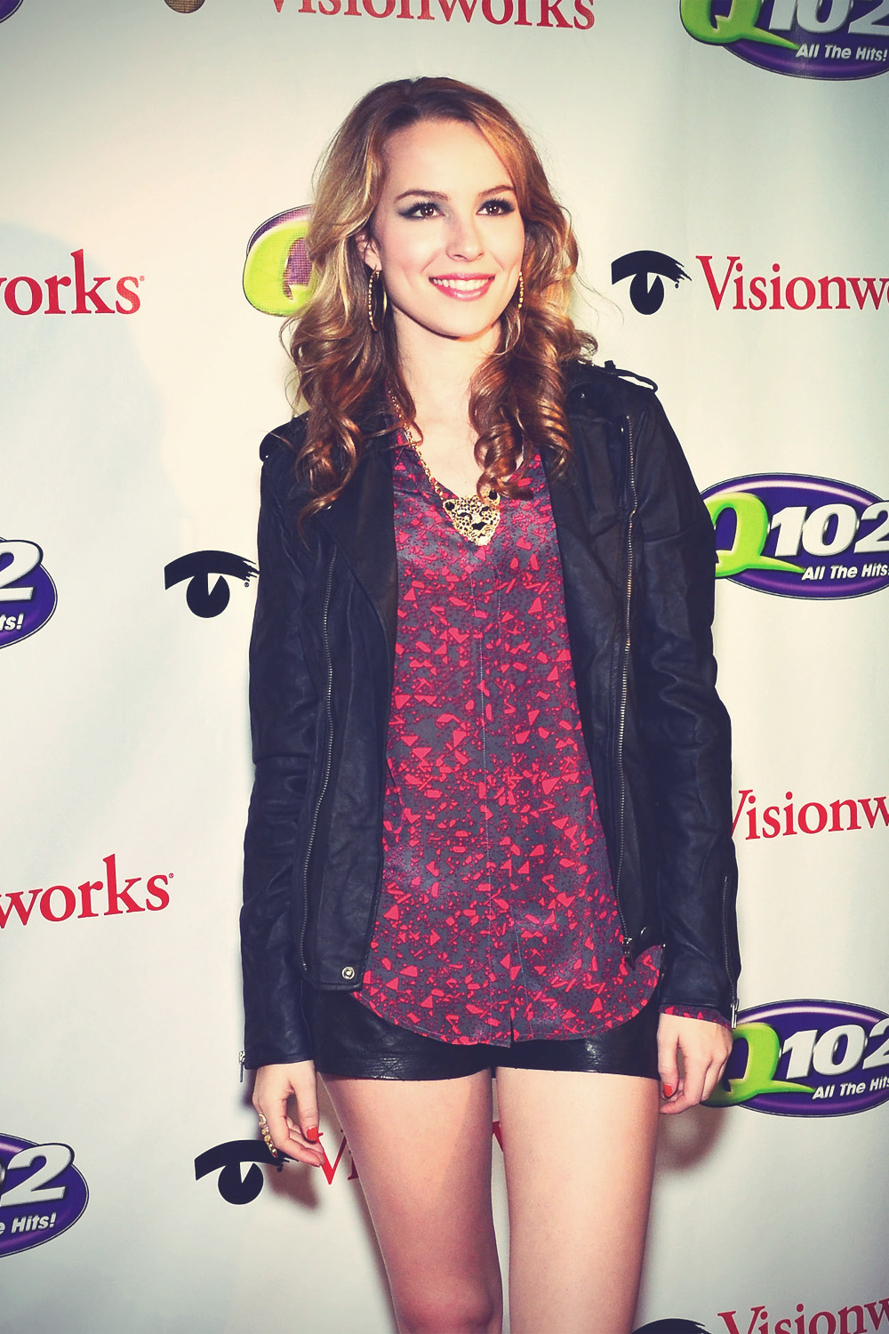 Bridgit Mendler attends Q102’s Jingle Ball