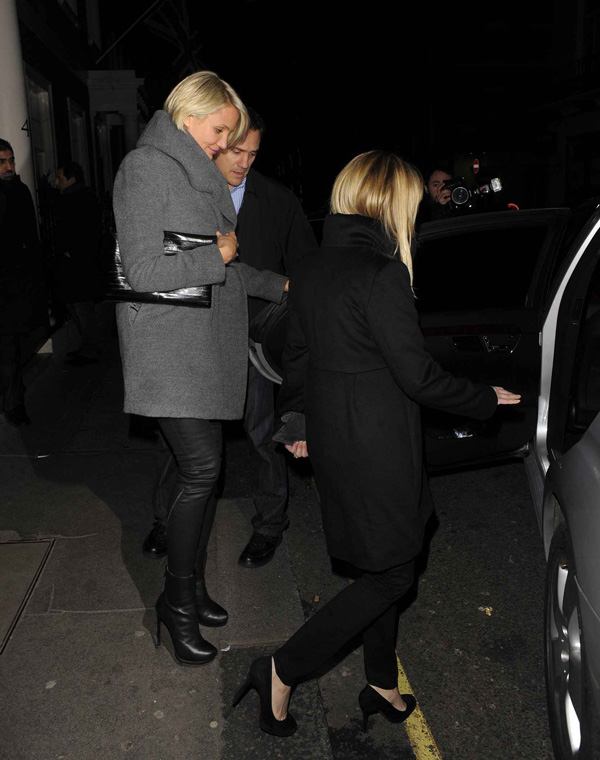 Cameron Diaz leaving The Arts Club in London