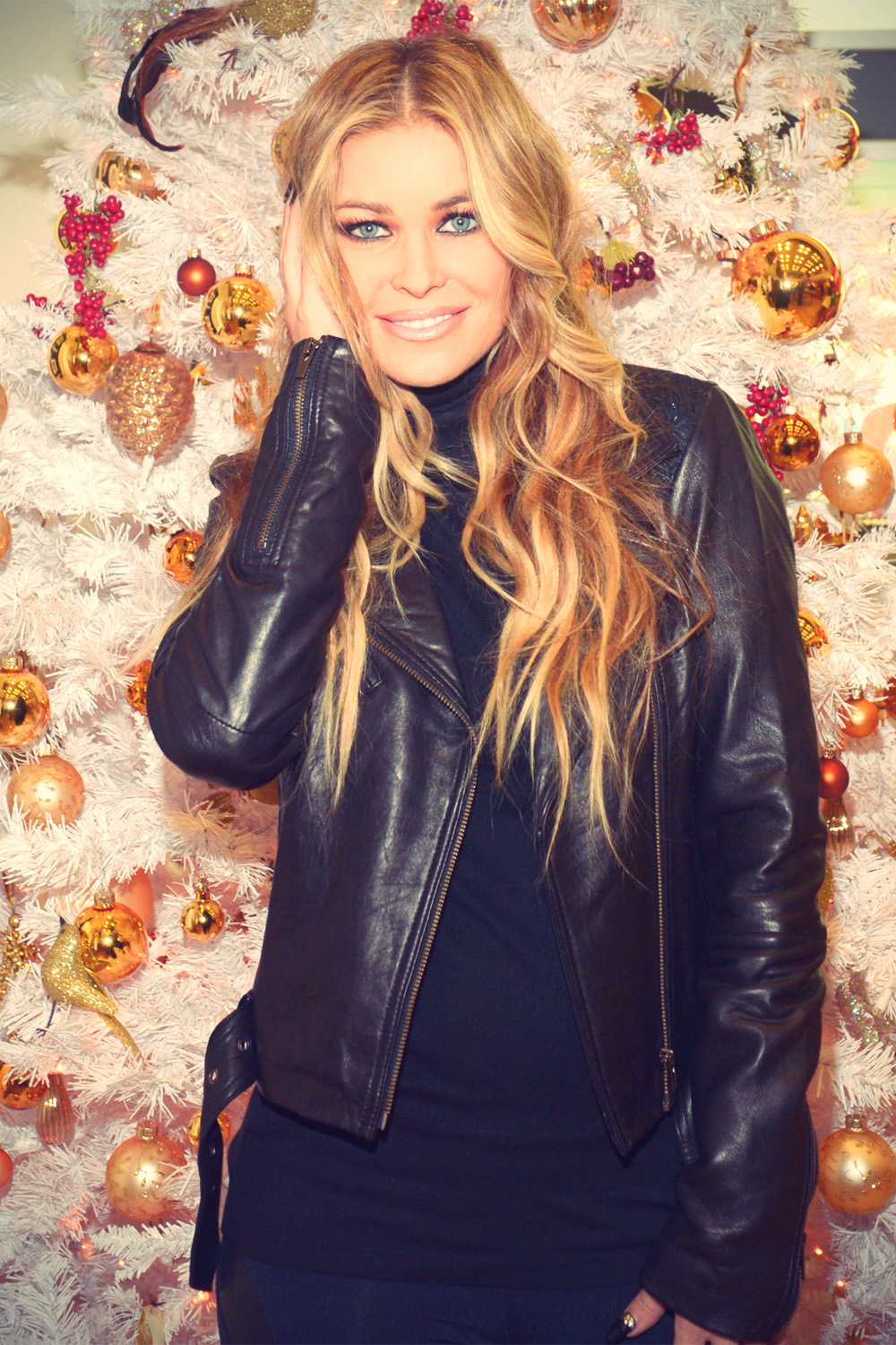 Carmen Electra at the Sirius XM Studios