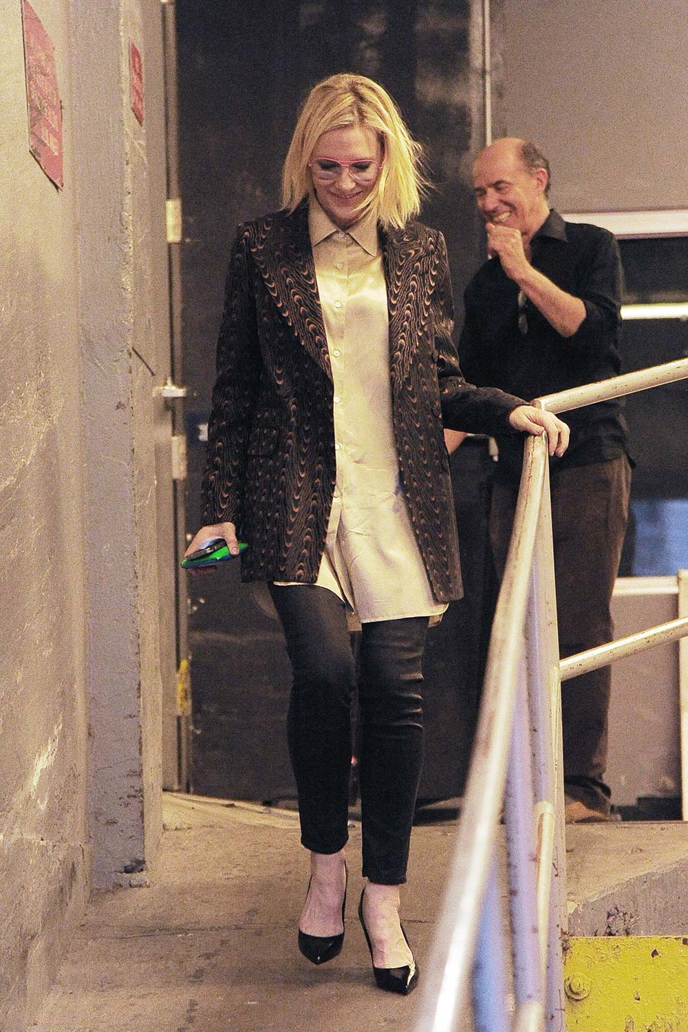 Cate Blanchett seen out in Tribeca