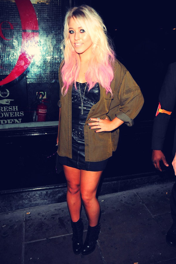 Amelia Lily enjoy a night out at the Rose Club