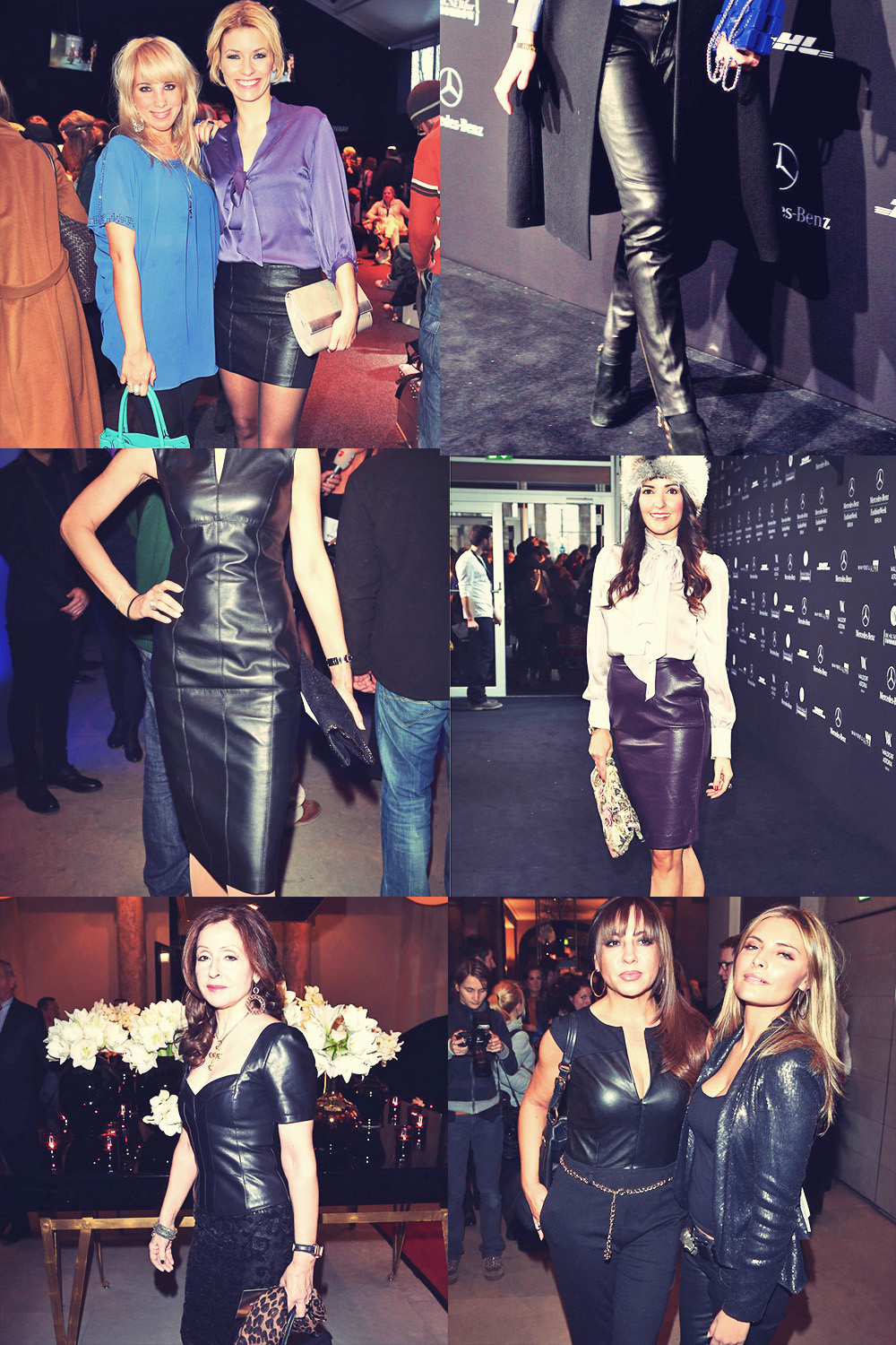 Celebs attend MBFW Berlin