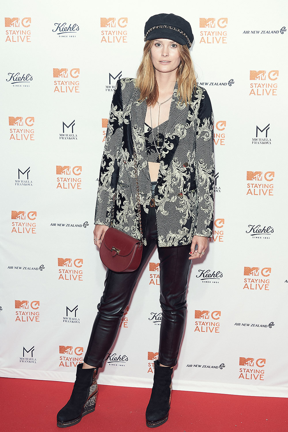 Charlotte De Carle attends MTV Staying Alive Charity Gala