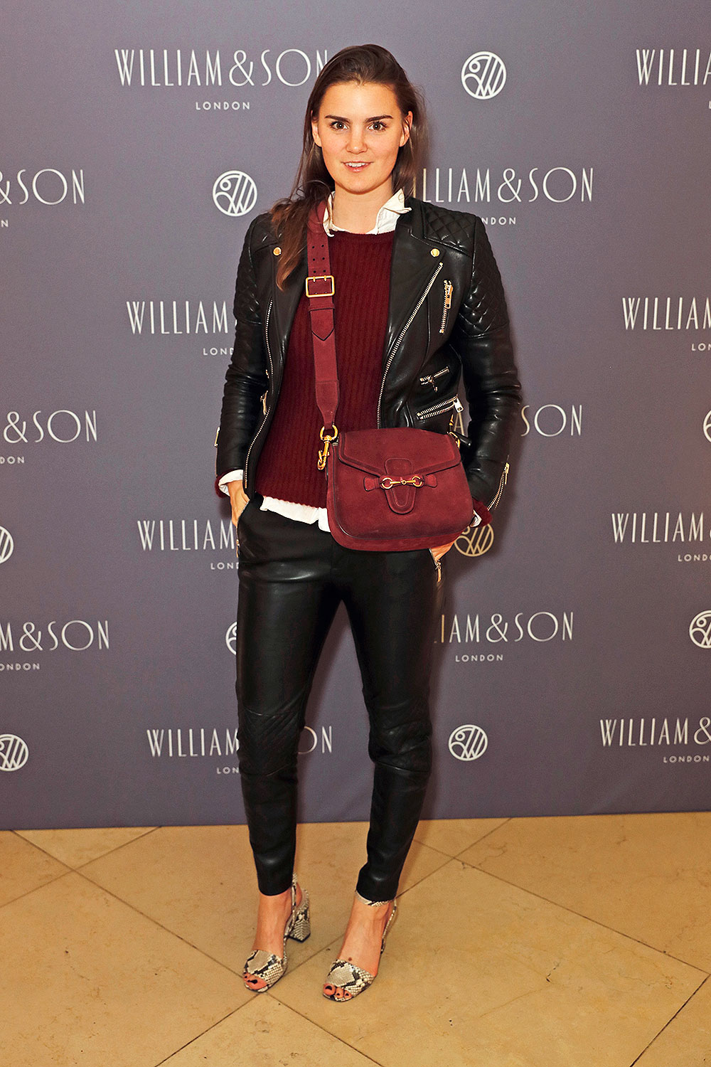 Charlotte Rey attends the William & Son Gala cocktail party