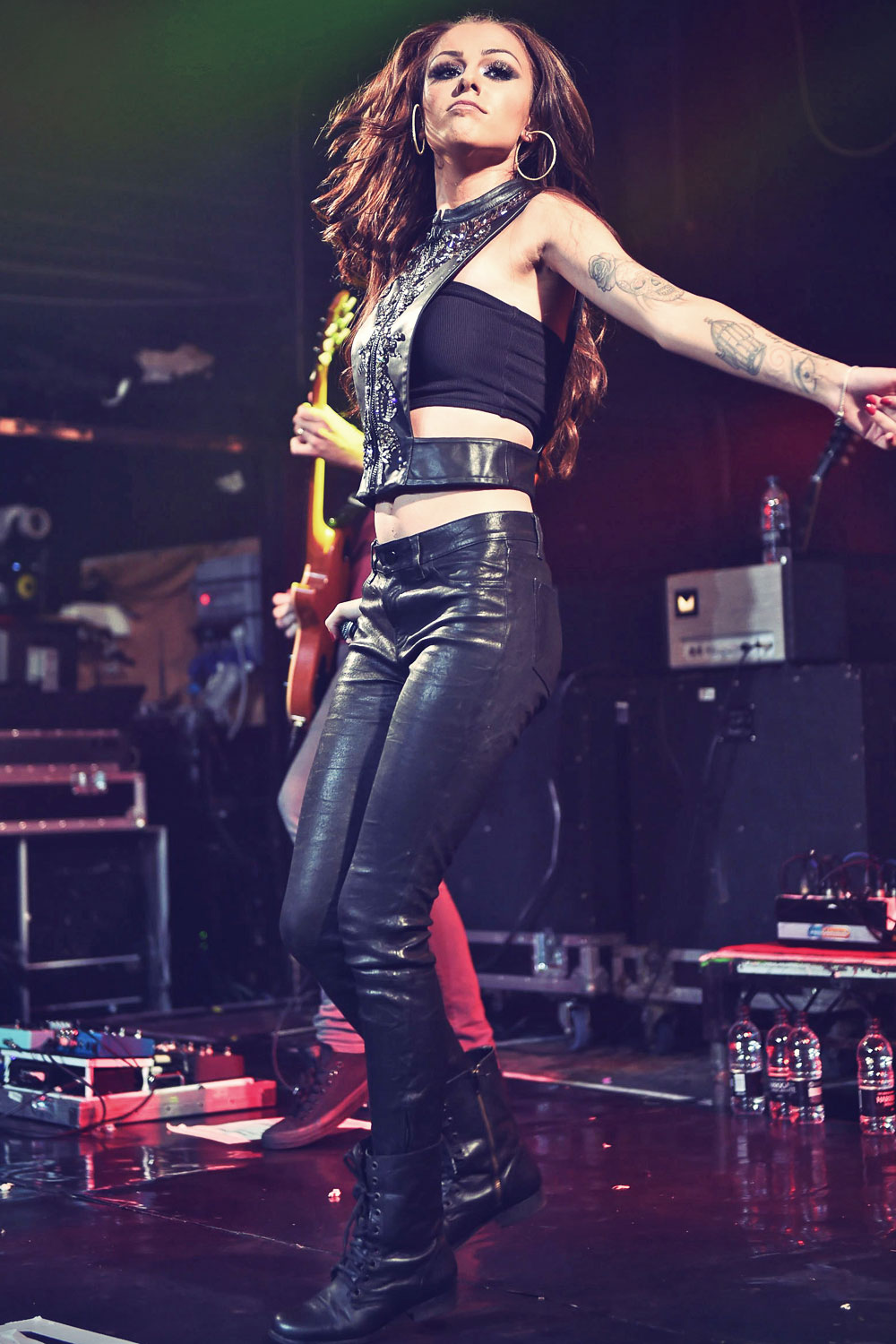 Cher Lloyd performing at G-A-Y Nightclub