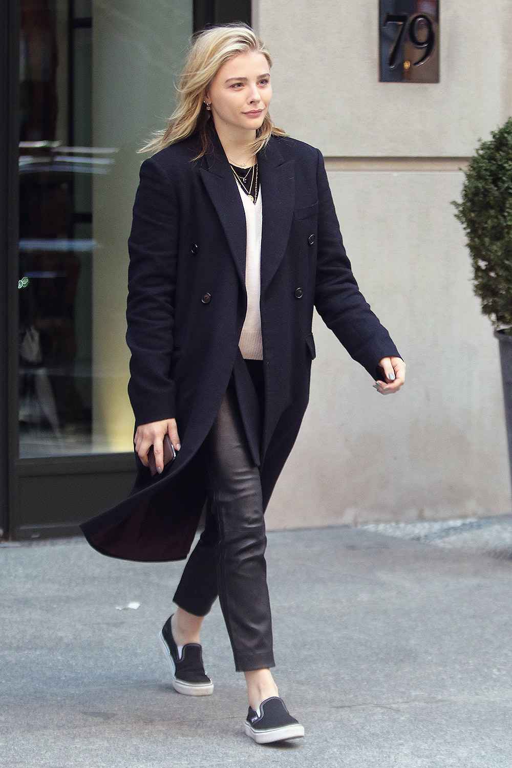 Chloe Moretz out in NYC