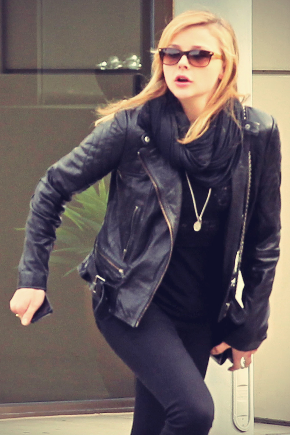 Chloe Moretz out and about candids in LA