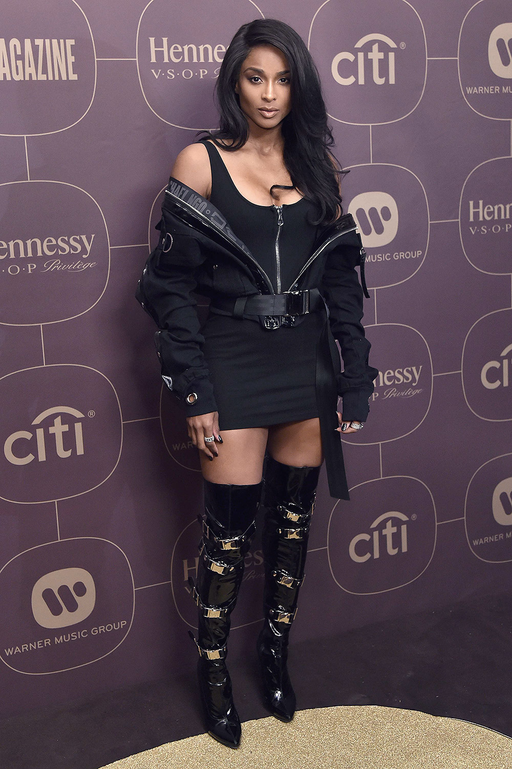Ciara attends Warner Music PreGrammy Party