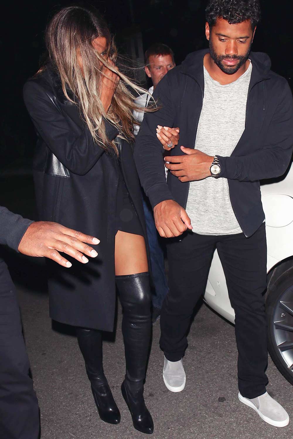 Ciara seen leaving The Nice Guy club