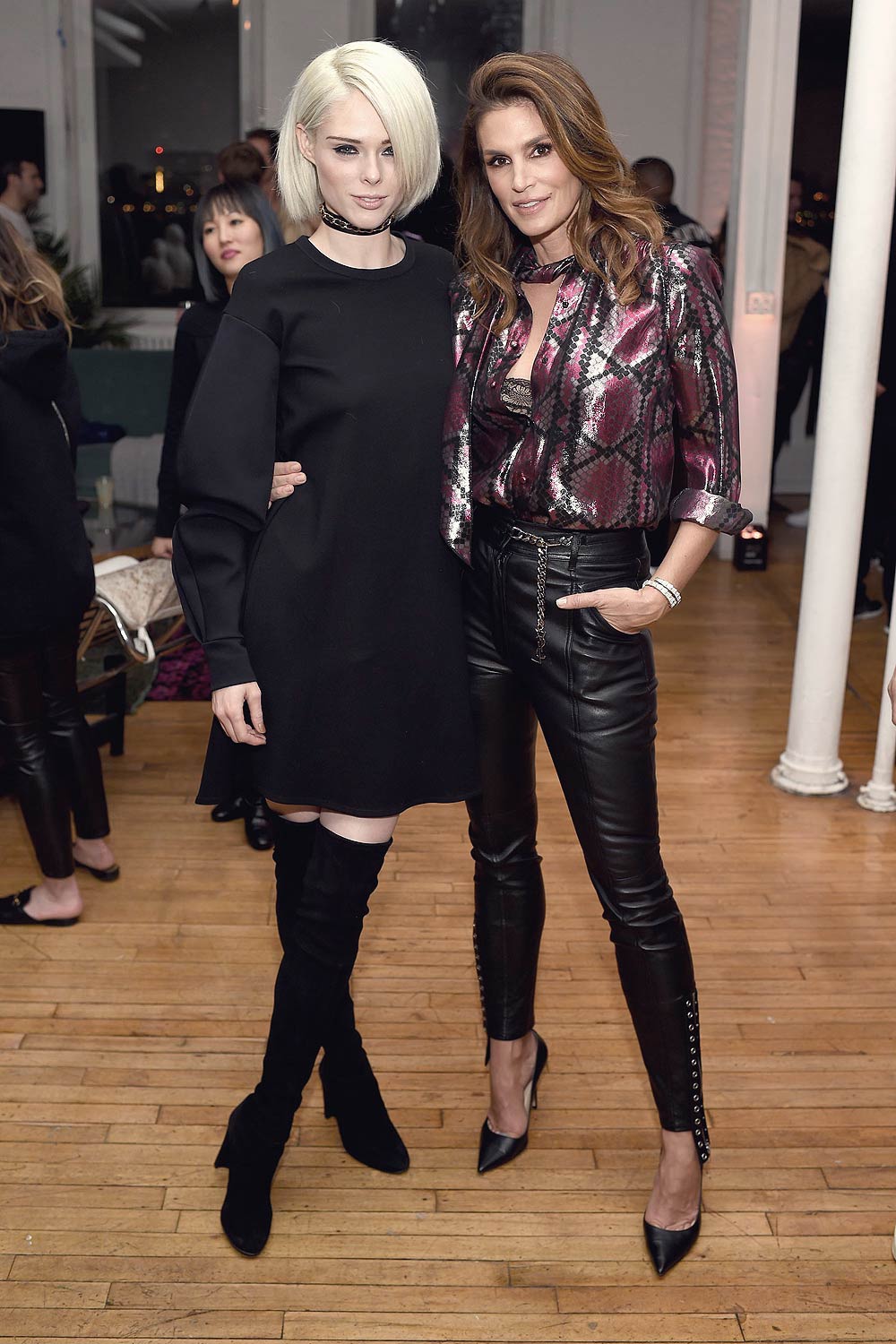 Cindy Crawford seen at the Marc Jacobs private party