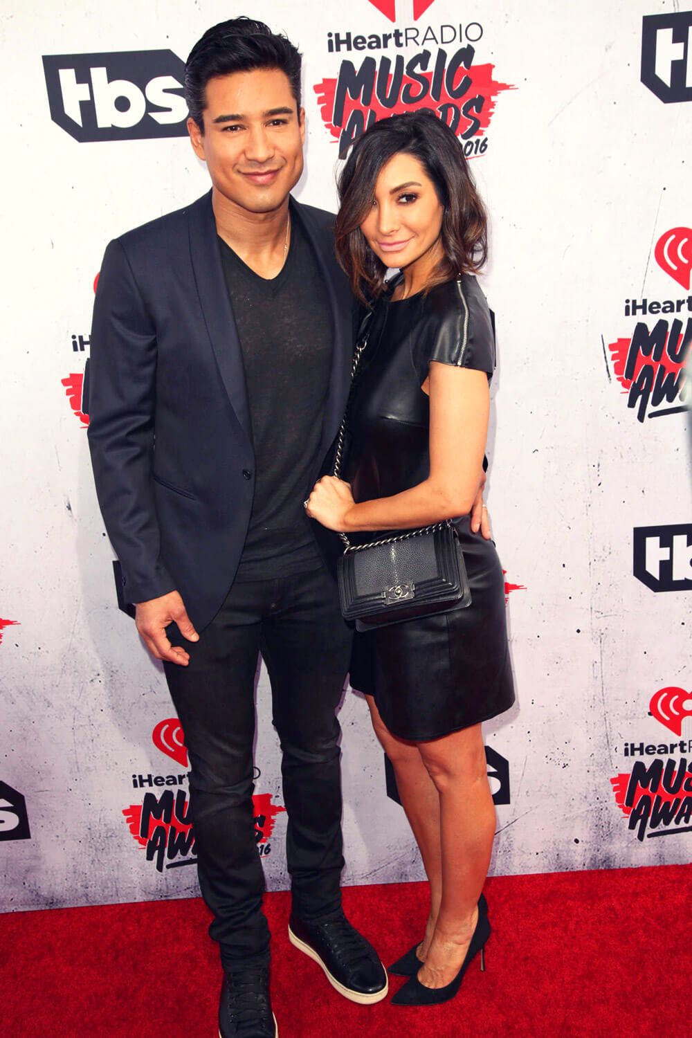 Courtney Mazza attends the iHeartRadio Music Awards