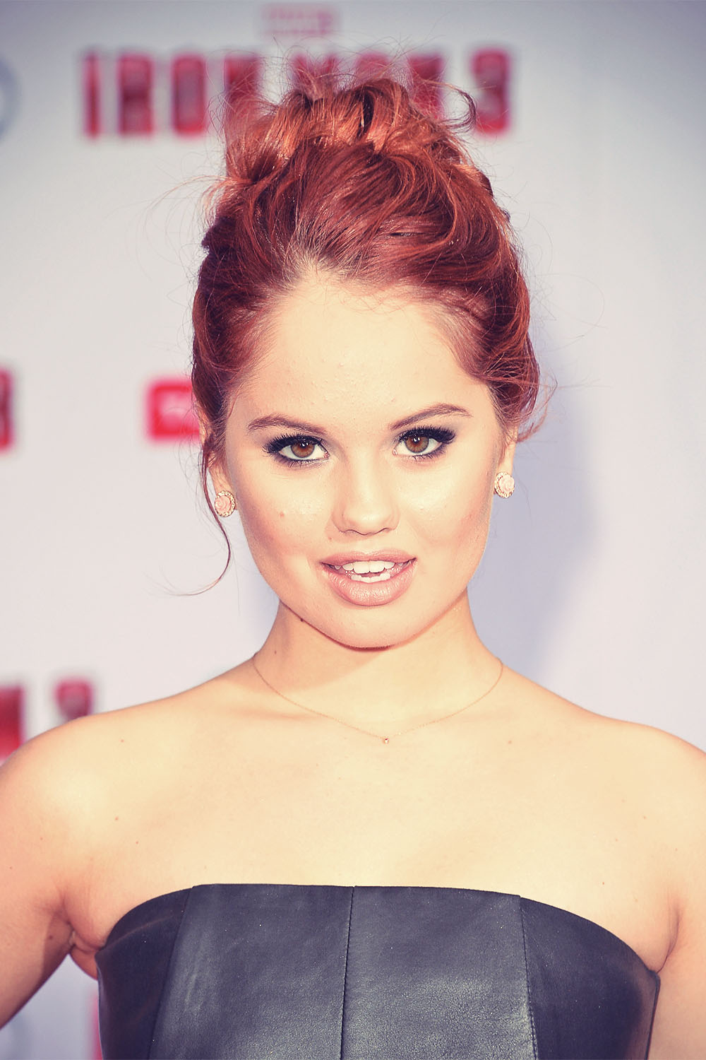 Debby Ryan attends Premiere of Walt Disney Pictures Iron Man 3