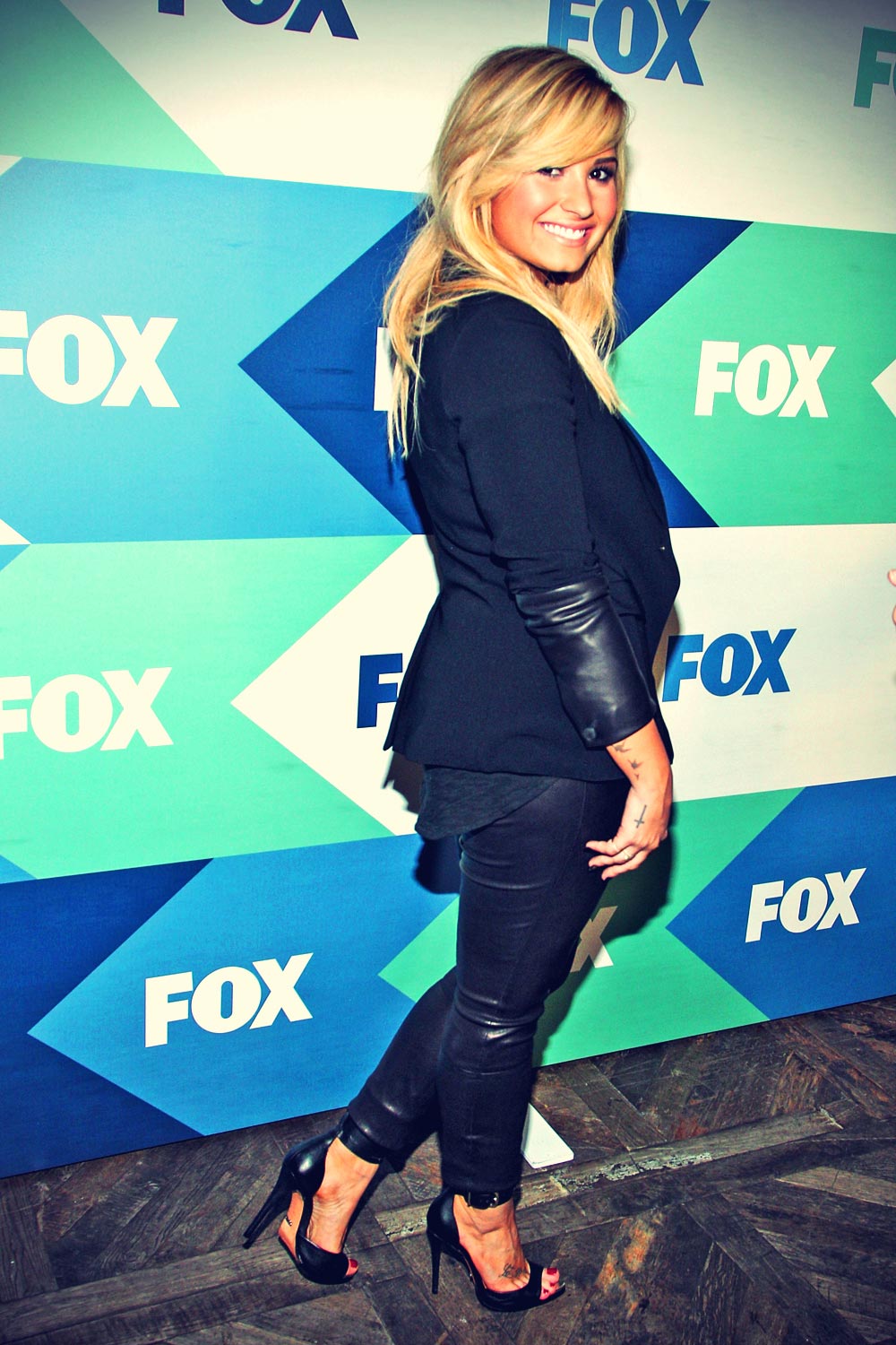Demi Lovato attends the Fox All-Star Party