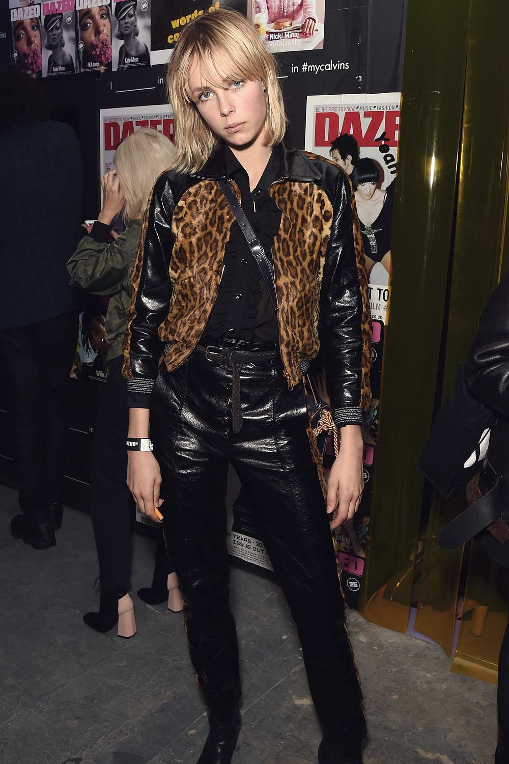 Edie Campbell attends the Dazed magazine’s 25th birthday party