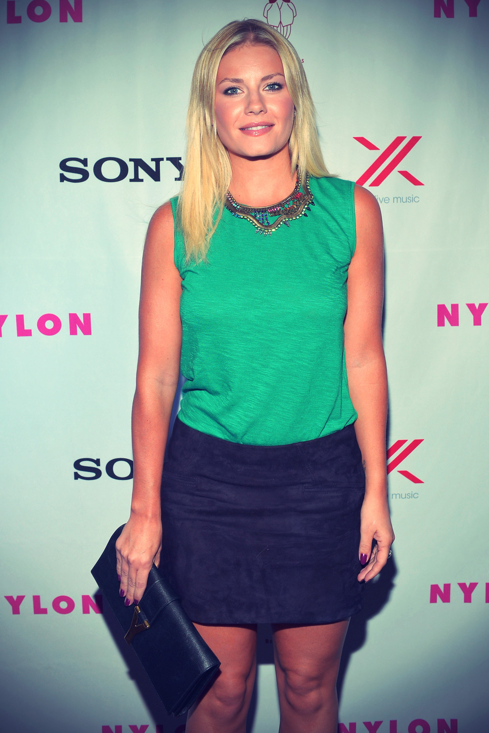 Elisha Cuthbert at Nylon Magazine September TV Issue Party