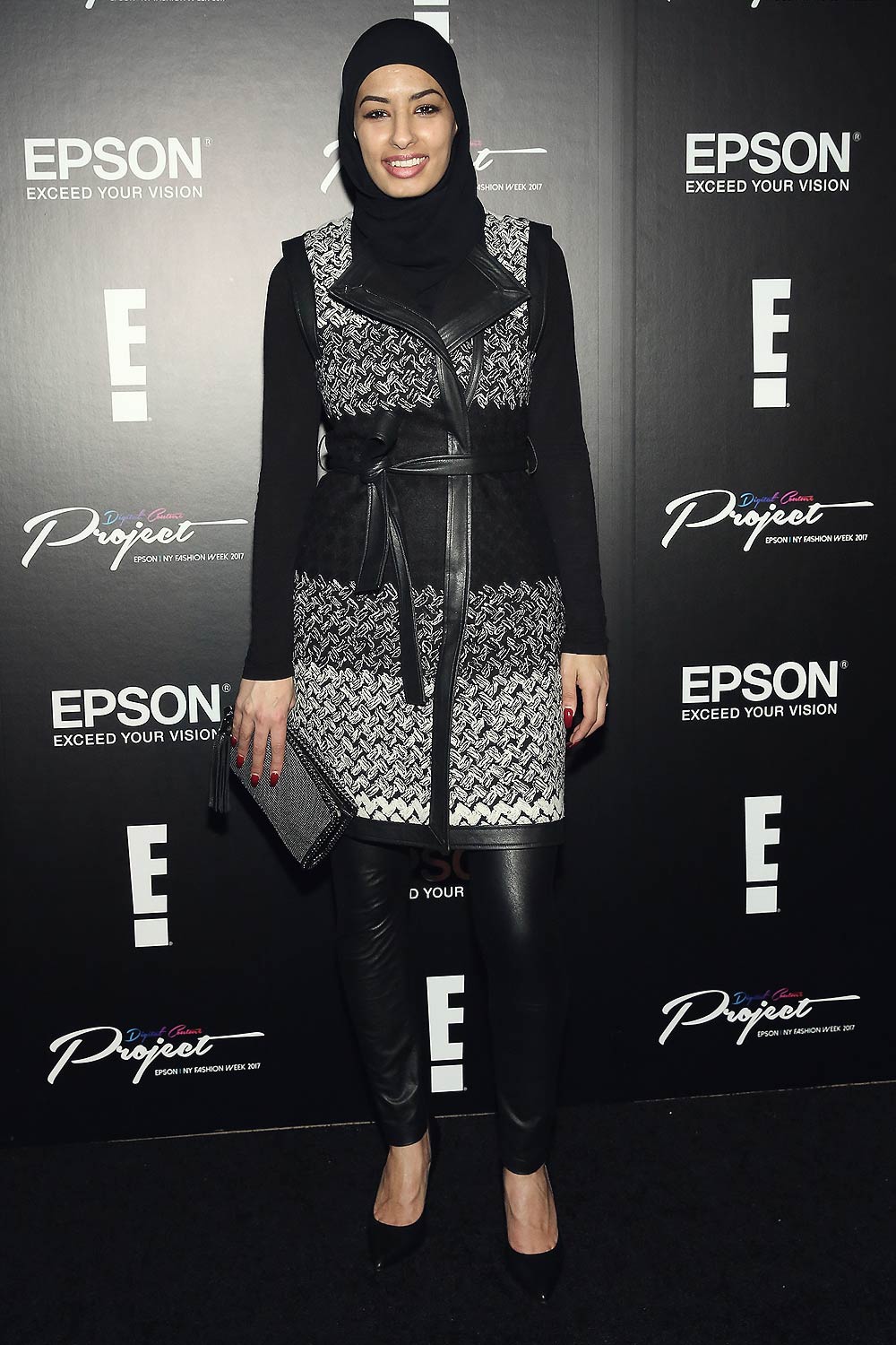 Eman B Fendi attends the Epson Digital Couture Presentation