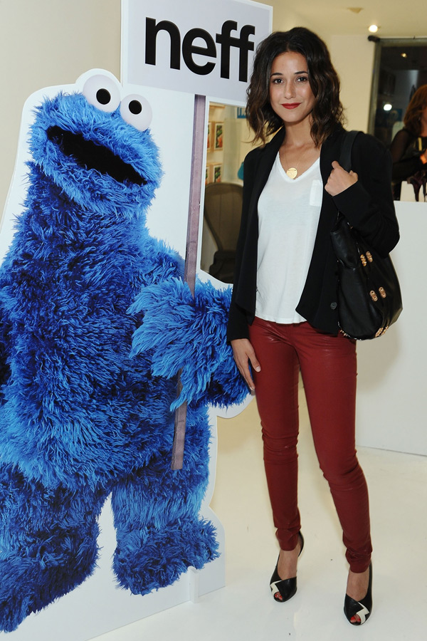 Emmanuelle Chriqui at Neff Headwear