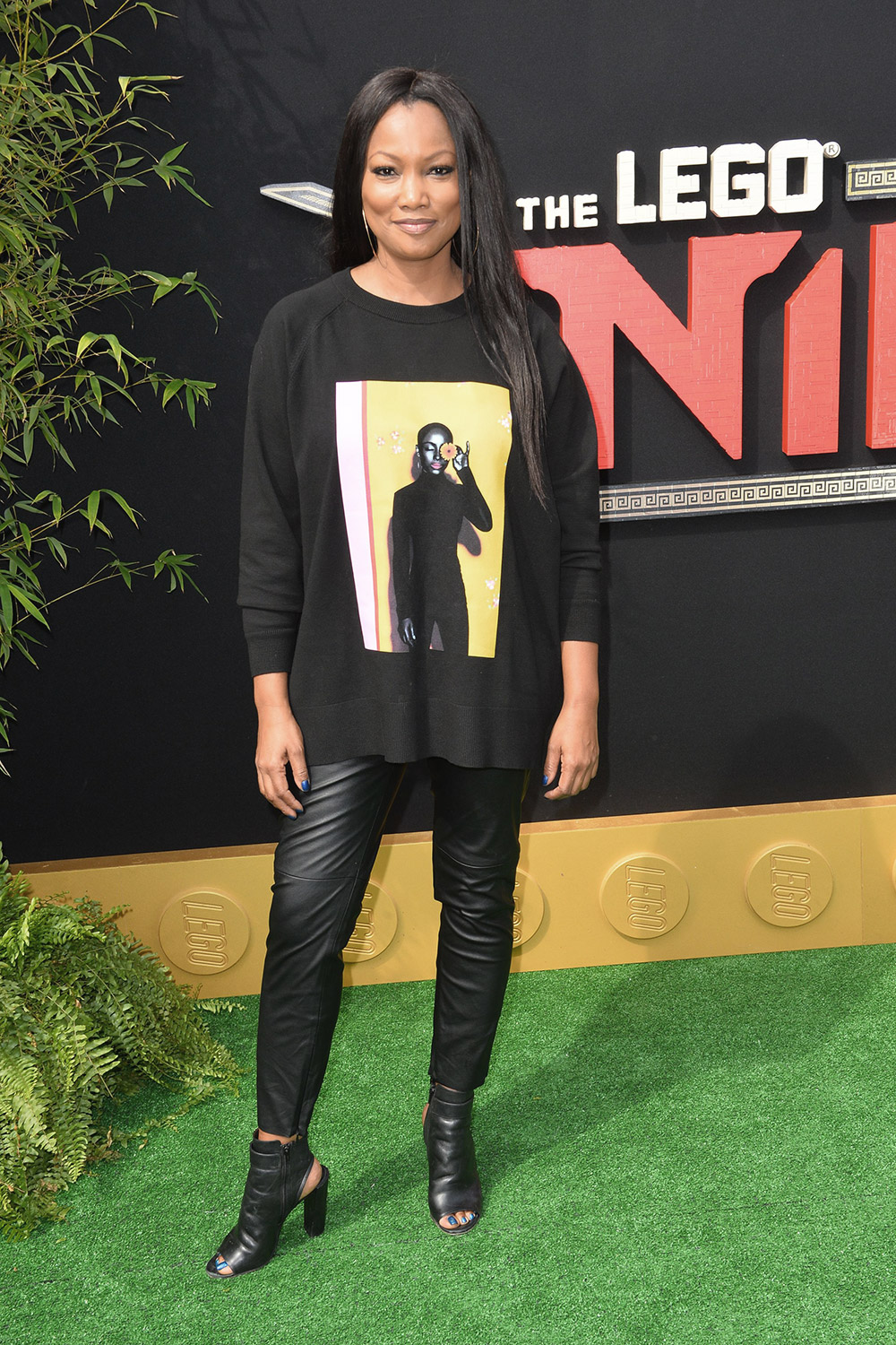 Garcelle Beauvais-Nilon attends The Lego Ninjago Movie premiere