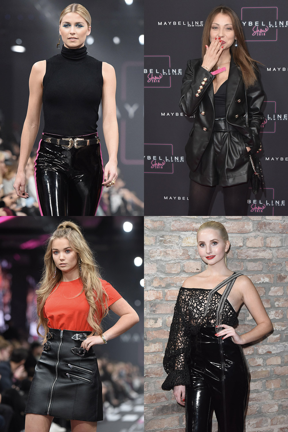 German celebs attend Maybelline Show Fashion Week Berlin