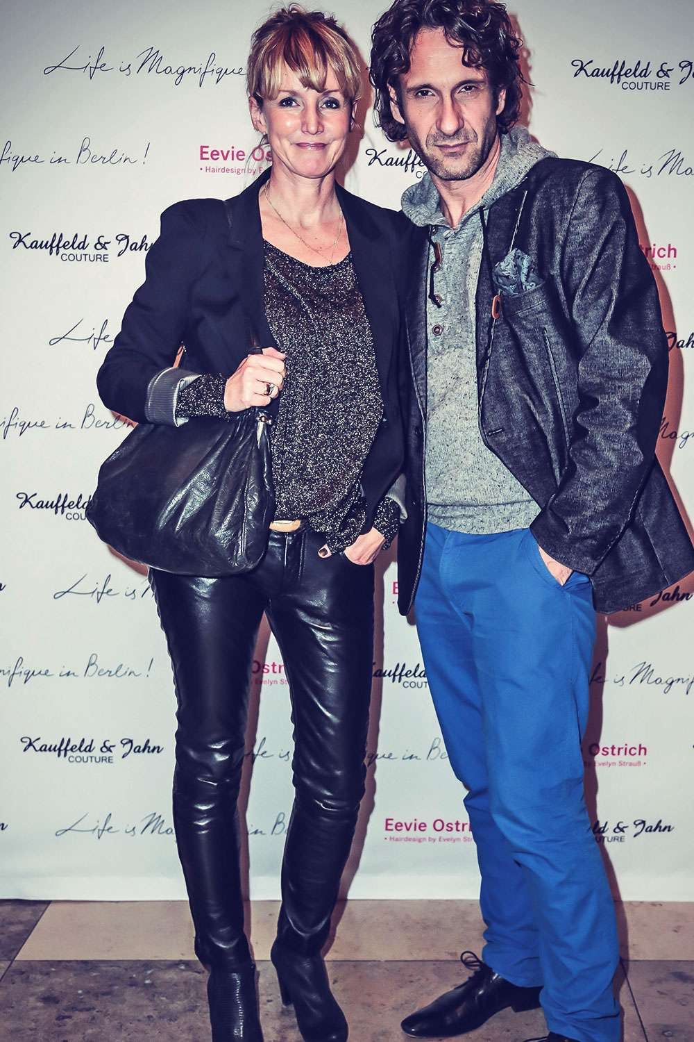 German celebs attend Kauffeld & Jahn Couture Berlin Fashion Week