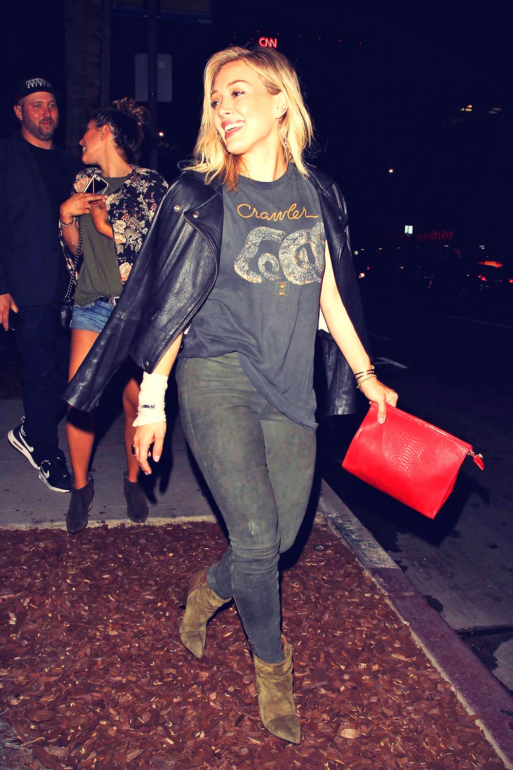 Hilary Duff night out in West Hollywood