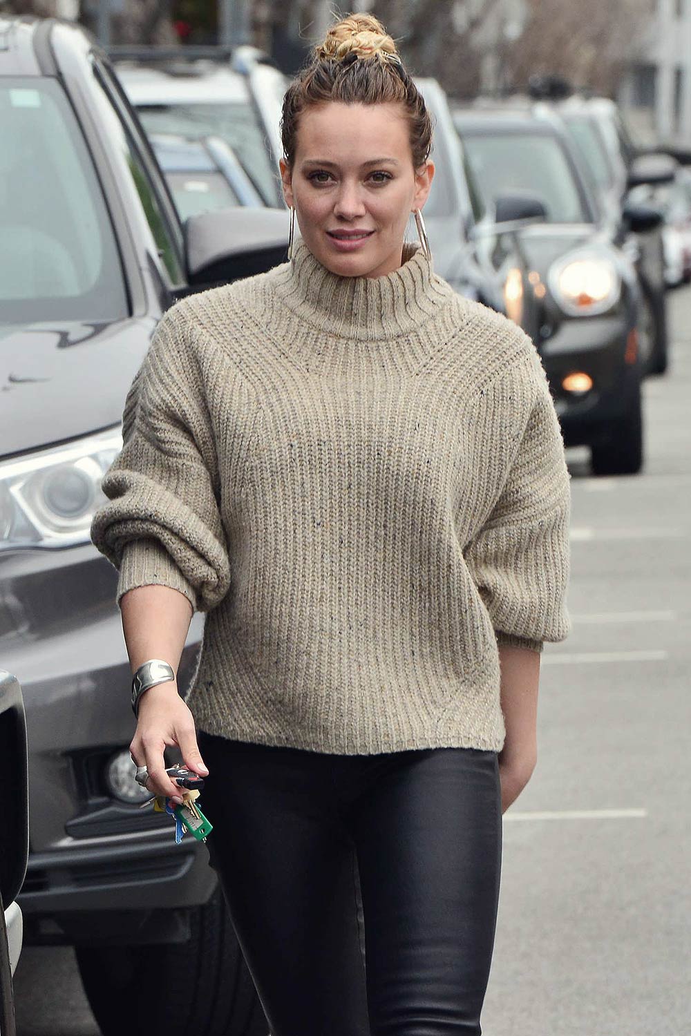 Hilary Duff seen out in LA