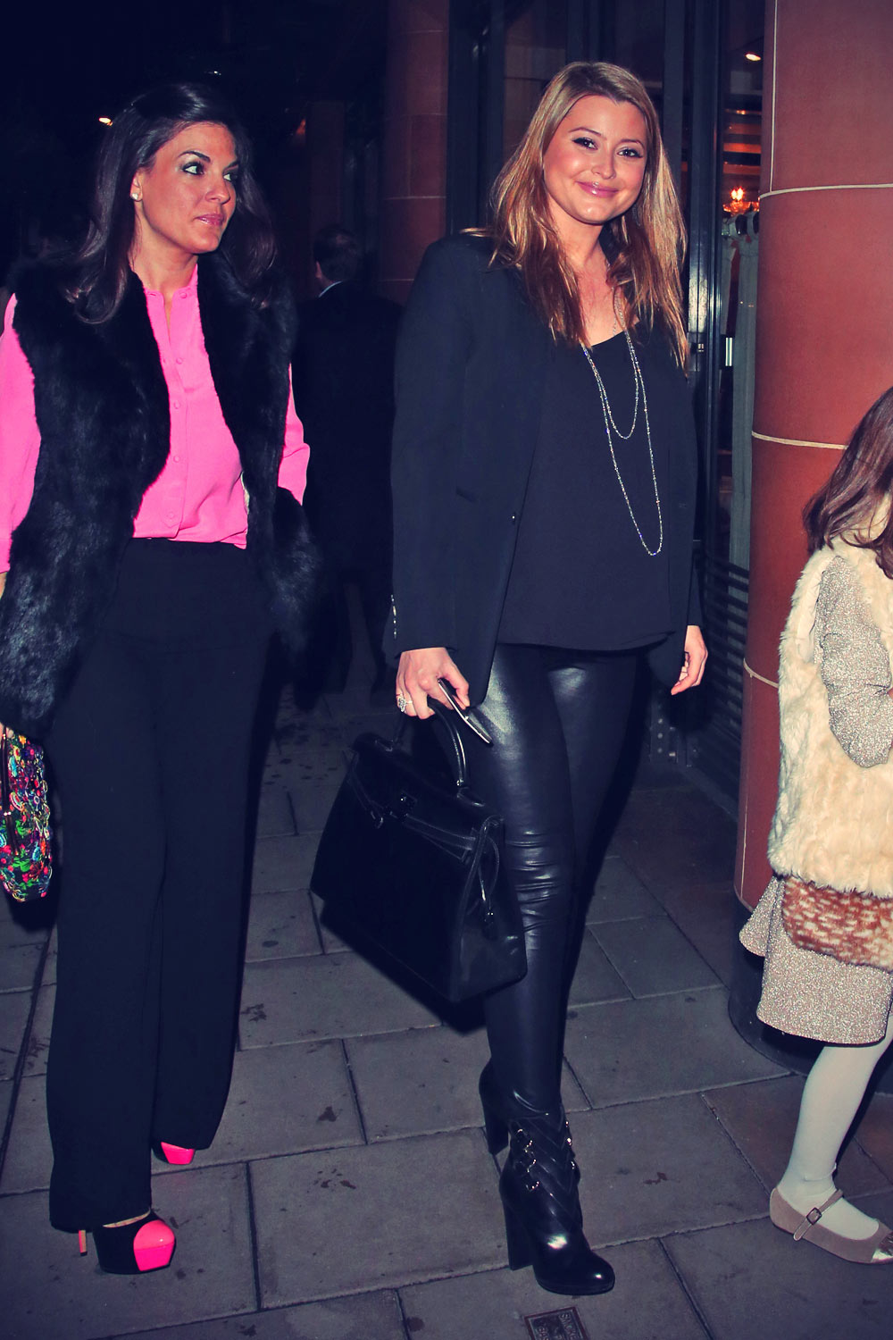 Holly Valance at C London restaurant