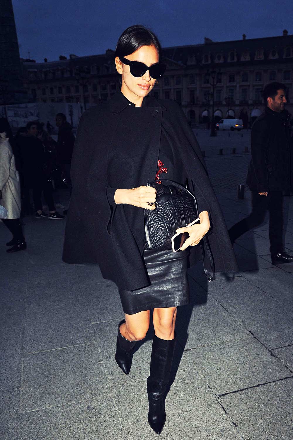 Irina Shayk out and about in Paris