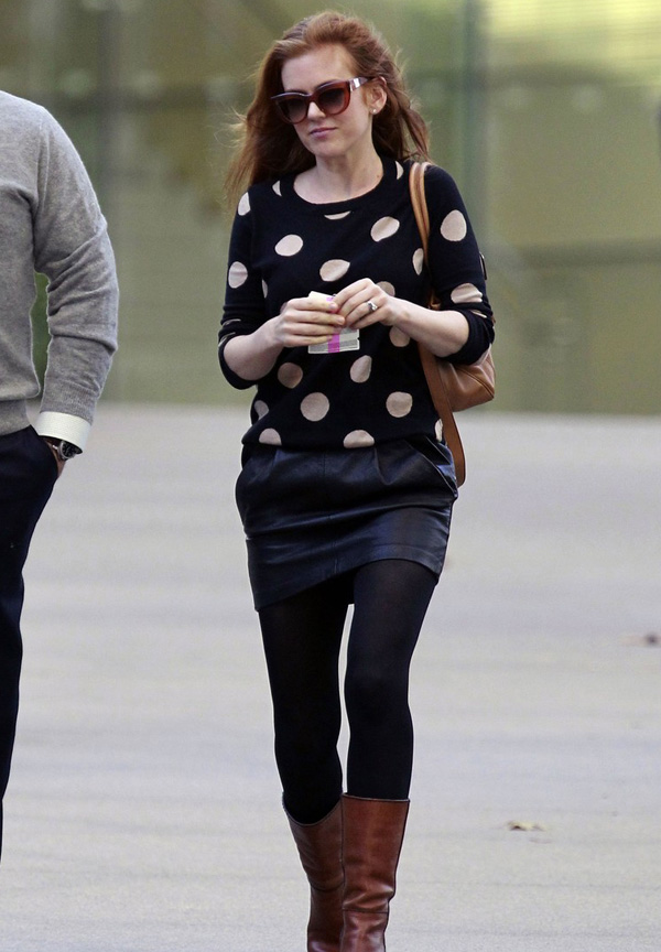 Isla Fisher in Studio City