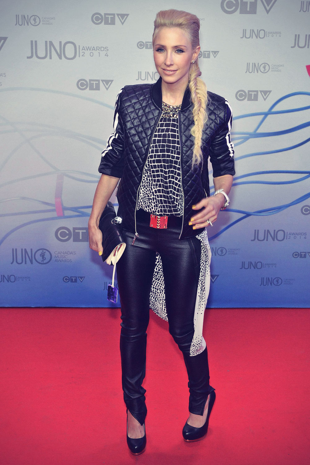 Jacynthe attends 2014 Juno Awards