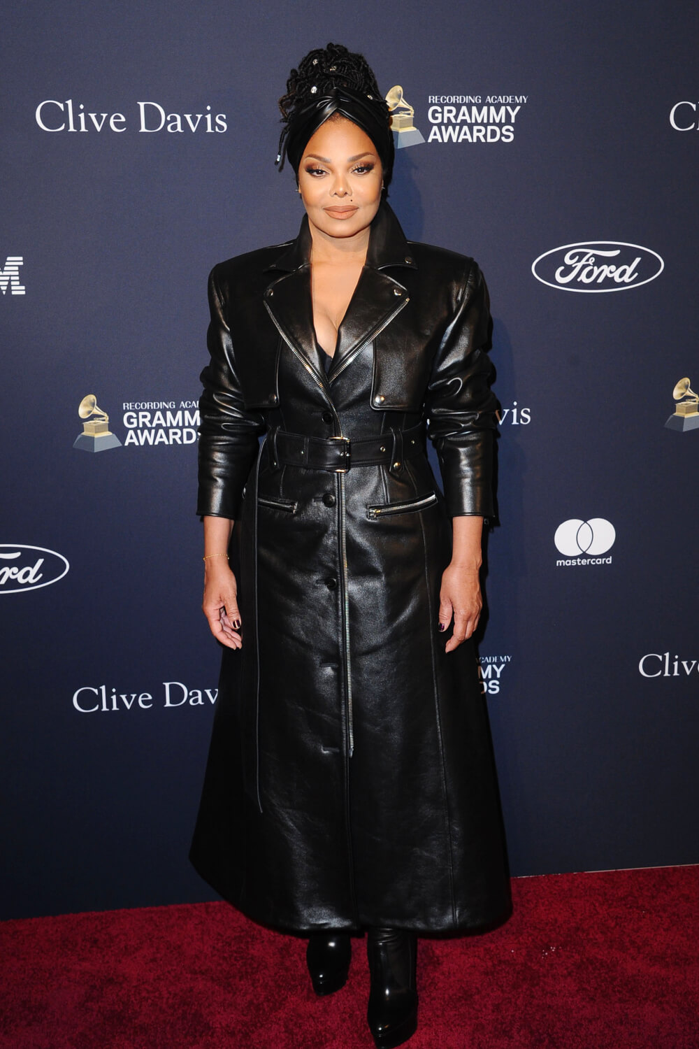 Janet Jackson attends Recording Academy and Clive Davis pre-Grammy gala