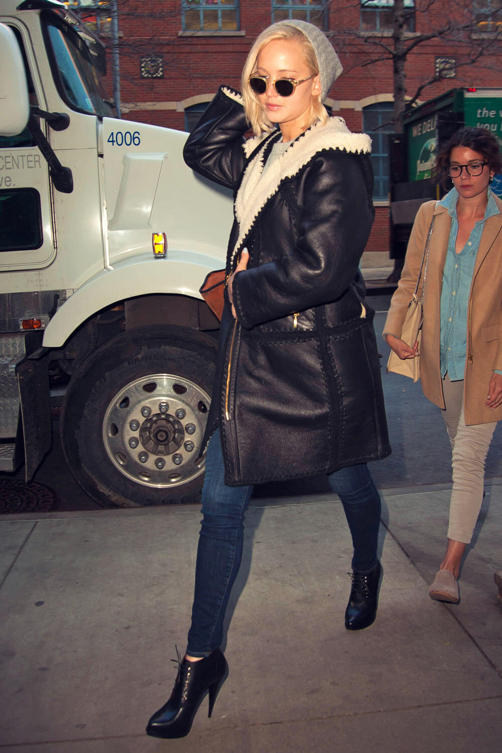 Jennifer Lawrence out in NYC