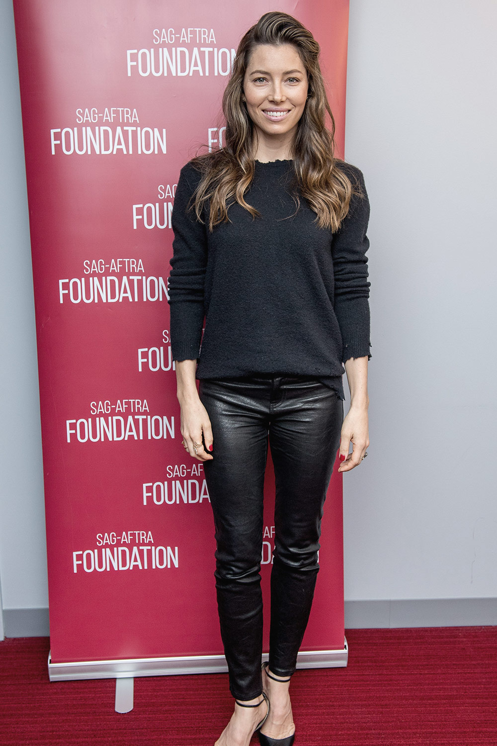Jessica Biel attends SAG-AFTRA Foundation Conversations