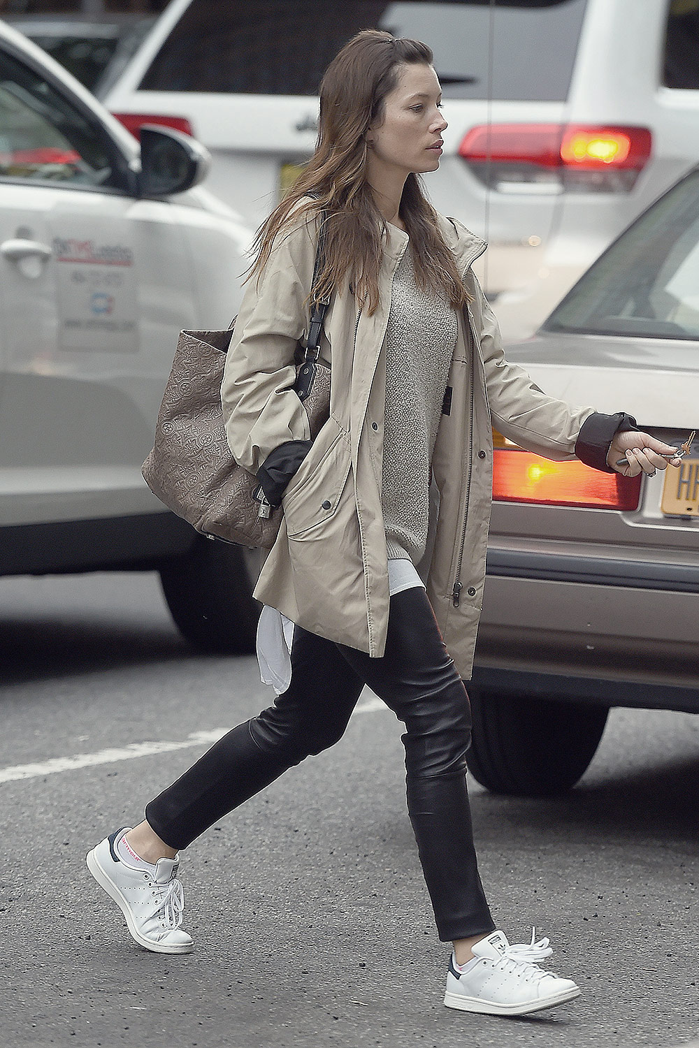 Jessica Biel out in Soho