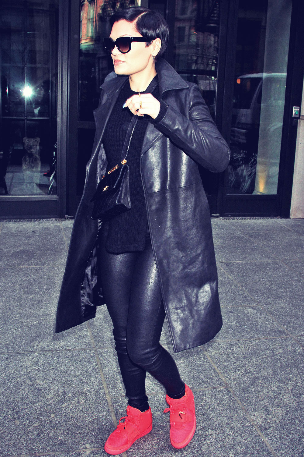 Jessie J out and about in NYC