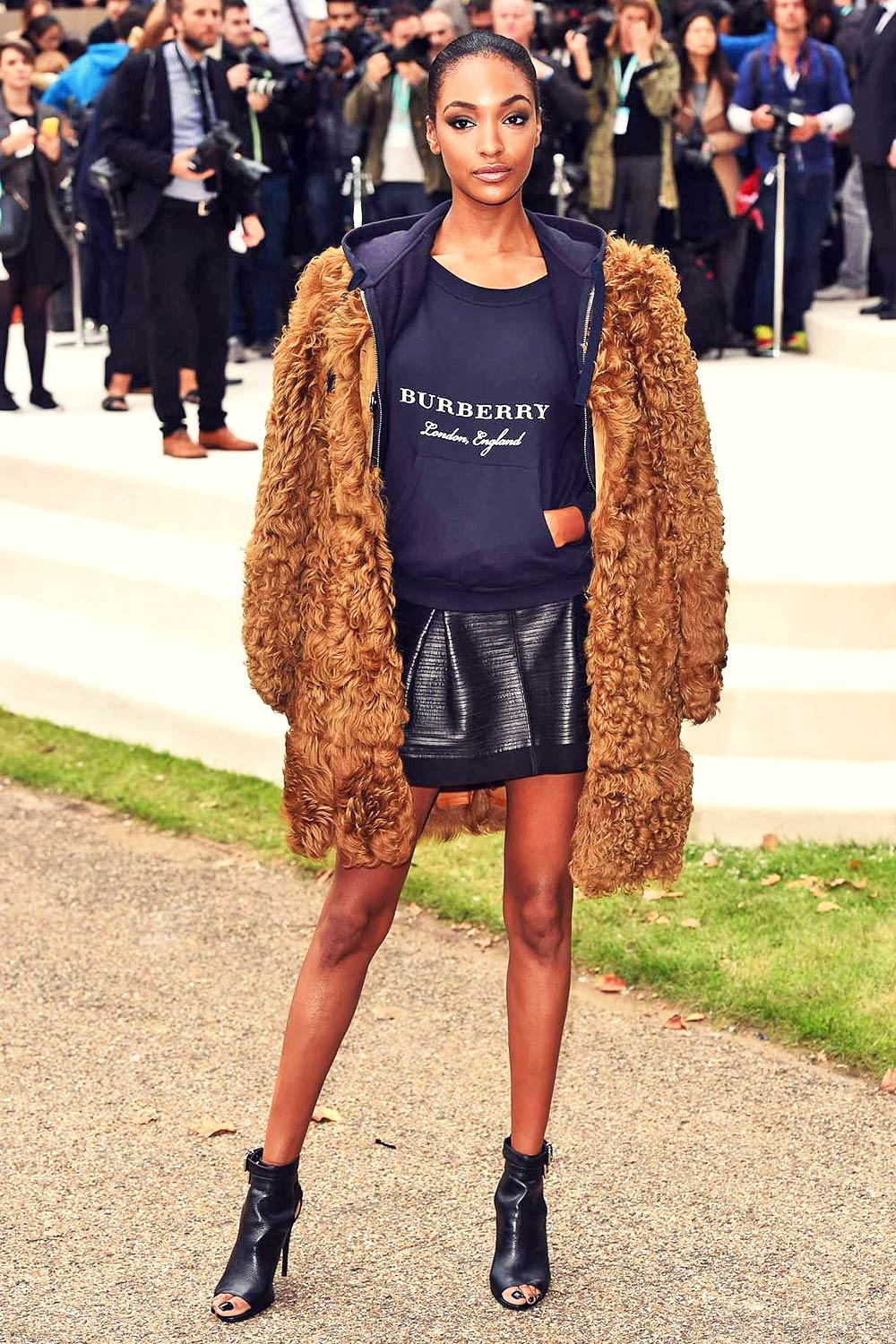 Jourdan Dunn attends Burberry Prorsum Fashion Show