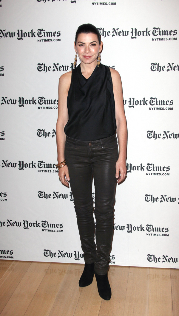 Julianna Margulies at 2012 New York Times Arts&Leisure weekend