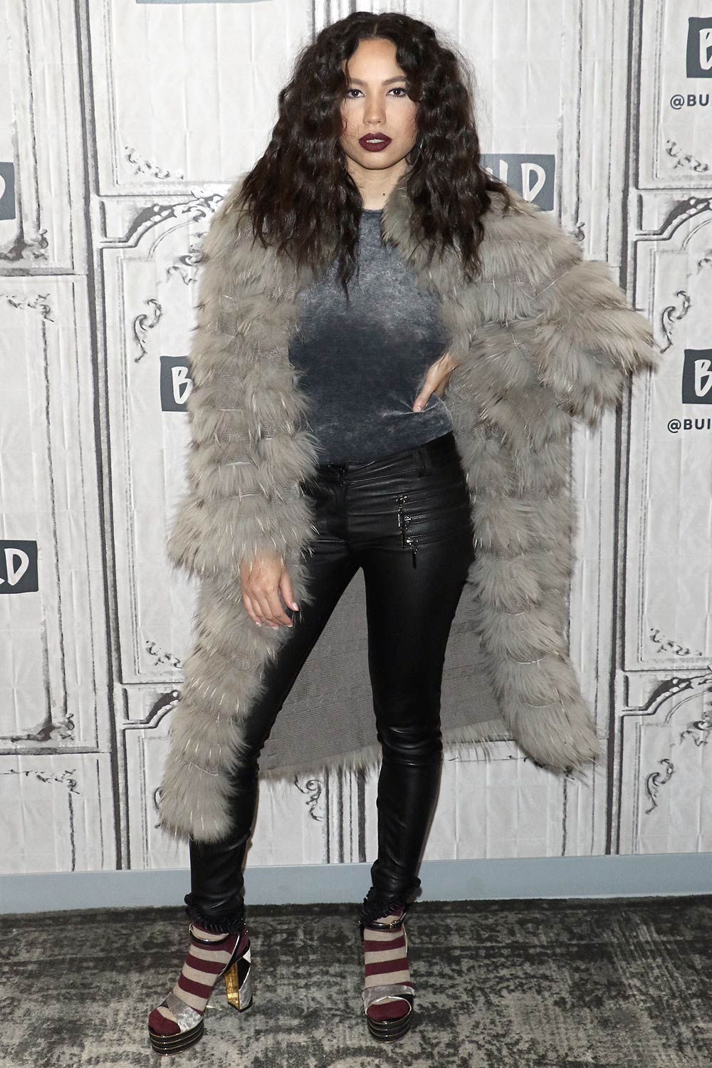 Jurnee Smollett-Bell attends the Build series to discuss ‘Underground’